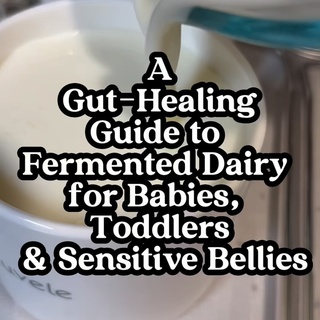 Raw Milk, A2/A2 Dairy & 24-Hour Yogurt for Babies & Toddlers ??

Thinking of introducing dairy but your little one has eczema, reflux, or a sensitive tummy? You’re not alone—and you don’t have to avoid it forever. The secret is choosing traditional, properly-sourced dairy that nourishes the gut instead of stressing it.

✅ My go-to gut-healing dairy picks:
? Raw milk (sourced safely) – Enzyme-rich, full of bioavailable nutrients & immune support ? A2/A2 dairy (like goat, sheep, Jersey cow) – Easier to digest, less inflammatory ? 24-hour fermented yogurt – Breaks down lactose & casein, loaded with beneficial probiotics
? Breast milk is rich in cholesterol, saturated fat & enzymes—and the right dairy mimics this beautifully when introduced intentionally.

⚠️ Most store-bought yogurts? – Short ferment time – Added sugars, gums, thickeners – Low in active cultures
That’s why I make 24-hour yogurt at home using raw or A2 milk, and introduce it gently—paired with meat stock, fermented veggies, or broth-based meals to support the gut lining.

? We waited on cheese until 12 months, starting with raw, aged sheep cheese for vitamin K2 and easier digestion.

? And kefir? GAME. CHANGER. for diversifying gut flora and improving tummy issues, eczema & food sensitivities.

? If your child has eczema, reflux, slow digestion, or nutrient deficiencies, traditional dairy might be the missing gut-healing link.

? Comment DAIRY and I’ll DM you my blog post: “Raw Milk, A2/A2 Dairy & 24-Hour Yogurt: A Gut-Healing Guide for Babies & Toddlers” – Includes sourcing tips, recipes, and safe intro steps. ?✨

#RawMilkForBabies #ToddlerNutrition #EczemaFriendlyFoods #24HourYogurt #GutHealingForKids #HomemadeProbiotics #RealFoodBabies #WestonAPrice #GAPSdiet #DairyReintroduction #HealingFoodsForKids #NaturalEczemaRelief