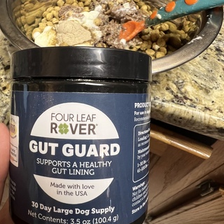 ? Adding supplements to your dog's diet is essential for their overall health, especially when it comes to gut health! ? That's why I’ve been using @@four_leaf_rover’s Gut Guard—a powerful supplement designed to heal leaky gut and support a normal inflammatory response with soothing herbs like marshmallow root, slippery elm, chamomile, and more. ?

Healing your dog's gut is so important because a healthy gut is the foundation of their overall well-being. Pairing Gut Guard with meat stock and bone broth can work wonders in keeping your pup healthy and thriving. All disease begins in the gut and just like us, pups can be prone to anxiety and behavioral issues when their microbiome isn't thriving ?✨

Don’t forget, adding probiotics to your dog's diet is crucial, especially after antibiotic use. Probiotics help restore the good bacteria in their gut, which can prevent bad behavior, emotionally and mentally. A balanced gut means a balanced pup! ??

Check the Amazon link in my bio to get your hands on Gut Guard and start supporting your dog’s gut health today! ?

#DogHealth #GutHealth #FourLeafRover #GutGuard #HealthyPups #NaturalPetCare #DogSupplements #LeakyGut #ProbioticsForDogs #HolisticPetCare #DogMom #PetWellness #HealthyDogs #DogNutrition #PetSupplements #HappyDogs #BoneBroth #MeatStock #DogBehavior #HealingHerbs #HealYourGut