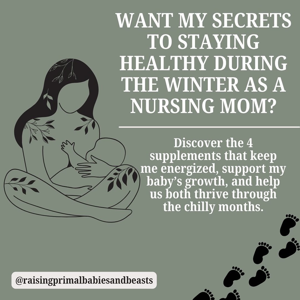 ? Winter Wellness for Nursing Moms: My Secret Ingredients to Stay Healthy ❄️✨

Hey mama, we know winter can be a challenge—cold weather, sniffles everywhere, and endless mom duties. Staying healthy while nursing is vital for both you and your little one. Let me share my go-to supplements that help me thrive during the season. These not only boost your immune system but also pass through your milk to support your baby’s health.

? Winter Wellness Must-Haves:

1️⃣ Needed Prenatal Multivitamin Not just for pregnancy—this powerhouse supports your postpartum needs and beyond. ? Why I Love It: Packed with immune-boosting zinc, vitamin D, and vitamin C, these nutrients pass through your milk to help build your baby’s immune system.

2️⃣ Beef Liver or Organ Supplements Nature’s ultimate multivitamin, loaded with iron, vitamin A, and B12. ? Why I Love It: Supports energy, immune health, and postpartum iron levels. It’s also great for your baby’s brain, vision, and overall development.

3️⃣ Smidge Yeastbiotic A gentle, yeast-based probiotic that’s perfect for gut health. ? Why I Love It: Helps balance your microbiome, prevent common antibiotic side effects, and reduce issues like candida and mild rashes. A healthy gut means a stronger immune system for both you and your baby!

4️⃣ Cod Liver Oil A traditional winter staple full of omega-3s, vitamin D, and vitamin A. ? Why I Love It: Boosts mood, brain health, and milk quality while fortifying your immune system. These nutrients also support your baby’s development.

✨ Why These Work ✨ These supplements work together to energize you, strengthen your immunity, and ensure your milk is packed with nutrients. They help you feel your best while giving your baby a healthy start in life.

✨ Comment “SUPPLEMENTS” for my full blog post with links and detailed tips or go to the WINTER WELLNESS FOR MAMA link in my bio!