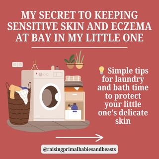 ? My Secret to Keeping Sensitive Skin (and Eczema) at Bay in My Little One ?
If your little one has sensitive skin or eczema, you know how vital it is to avoid irritants. From laundry to bath time, here’s my simple, effective routine for keeping her skin calm, happy, and flare-free.

? Laundry Care for Sensitive Skin Why Hard Water Matters: Hard water contains minerals like calcium and magnesium that cling to clothes, leaving irritating residue.

What I Use in the Wash: 1️⃣ Attitude Laundry Detergent (EWG Certified): Gentle, hypoallergenic, free of harsh chemicals. 2️⃣ Borax: Softens water, neutralizes minerals, boosts detergent performance, and prevents residue. 3️⃣ Washing Soda: Deep cleans, softens fabrics, and removes odors.
? Results: Cleaner, softer clothes with no residue—fewer flare-ups for my little one!

? Bath Time Magic: Filtering Hard Water Massachusetts has very hard, chlorine-heavy water. Switching to a bath filter has been a game-changer!

Why a Bath Filter is Essential:
* Removes harsh minerals, chlorine, chloramine, and PFAS.
* Balances pH to keep skin hydrated and itch-free.
* Reduces odors, iron oxides, and sediment.

Health & Skin Benefits: With activated carbon, ceramic balls, and Eagle Redox Alloy, the filter: ✔️ De-chlorinates water. ✔️ Balances pH for softer water. ✔️ Removes irritants that cause dryness or flare-ups.
? Results: Hydrated, calm skin after every bath—no more dryness or irritation!

? Want More Tips? ? COMMENT “SENSITIVE SKIN” for my full blog post with product links + more tips for healthy, happy skin!