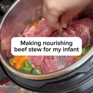 Freezeable Beef Stew: A Nourishing Nutrient-Dense Gut-Healing Meal for Baby & the Whole Family ?

Making meals for your baby that are both nutrient-dense and freezer-friendly? Look no further than this simple and versatile beef stew! Packed with organic veggies and grass-fed beef, this stew provides your baby (and the whole family) with everything they need to thrive.

What’s Inside and Why It’s Amazing

? Organic Carrots: Loaded with beta-carotene for healthy vision and immune support.
 ? Celery: A mild veggie that adds fiber and hydration while supporting digestion.
 ? Onions & Garlic: Packed with antioxidants and immune-boosting compounds (safe for babies when cooked thoroughly).
 ? Grass-Fed Chuck Roast: A great source of iron and high-quality protein, essential for brain development and energy.

This nutrient-packed stew is perfect for baby-led weaning or spoon feeding. I like to strain the broth to spoon-feed Stella while she enjoys self-feeding the soft veggies and tender beef!

How to Cook It

⏱️ Pressure Cook: Ready in just 1 hour.
 ⏱️ Slow Cook: Let it simmer for 6 hours for that melt-in-your-mouth texture.

Storage Tips

? Refrigerator: Keeps for 3 days in an airtight container.
 ? Freezer: Freeze in portions for up to 3 months.
 ? I take it out the night before to thaw in the refrigerator, then leave it at room temperature for a few hours before dinner. It’s perfect for busy nights when I need a wholesome meal in a pinch!

Optional Additions

You can customize this recipe with baby-safe herbs and spices like thyme, rosemary, or a pinch of turmeric for added flavor and nutrients. Avoid adding salt except for a pinch, as babies’ kidneys aren’t fully developed and too much sodium isn’t healthy.

Why This Recipe Rocks

? Freezes Beautifully: Make a big batch and freeze portions for quick, wholesome meals.
 ? Easy to Adapt: Add seasonal veggies or flavors to suit your family’s preferences.
 ? Perfectly Balanced: Packed with protein, fiber, and essential vitamins to nourish little growing bodies.

Comment BEEF STEW below, and I’ll send you the full recipe and directions! ?✨

What’s your go-to meal for feeding your baby and family? Share below!