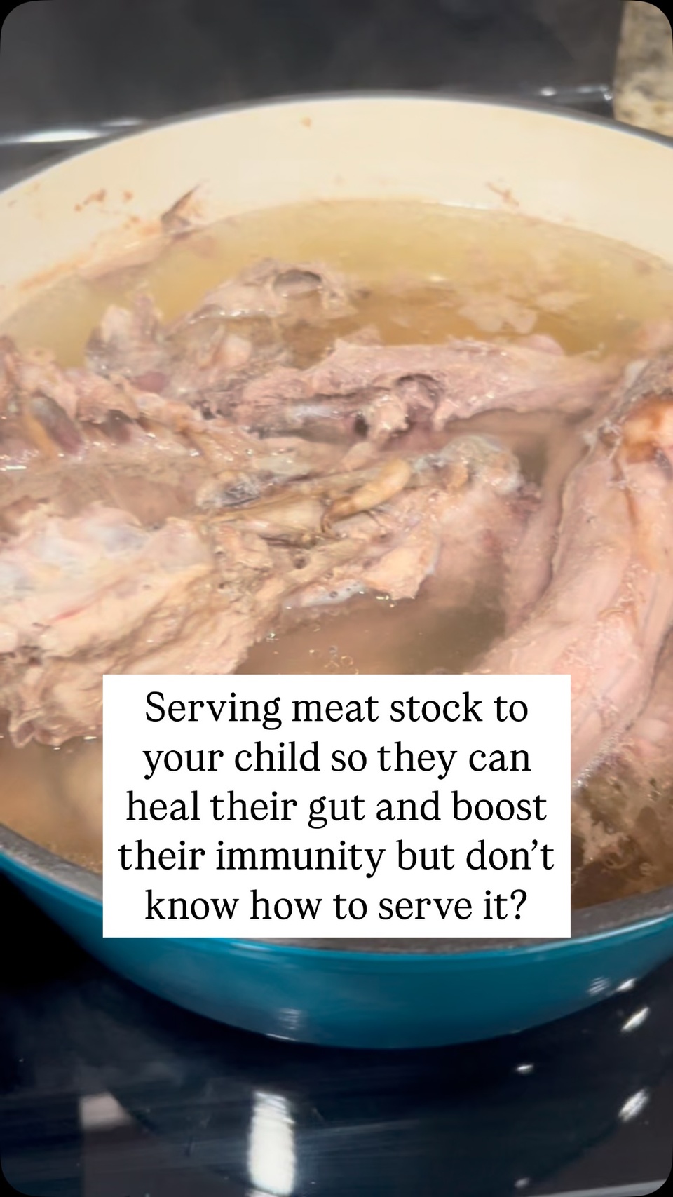 ? Want to Serve Meat Stock to Your Infant or Toddler but Not Sure How?

Meat stock is one of the most nourishing first foods for babies and toddlers—it’s rich in collagen, gelatin, minerals, and amino acids that support gut healing, brain development, and immune health. But how do you actually serve it? How often should they have it? Let’s break it down! ?

? Meat Stock Benefits for Babies & Toddlers:
✔ Seals the gut lining – Helps with eczema, food sensitivities, reflux & digestive issues ? ✔ Boosts immunity – Provides zinc, glycine & amino acids for a strong, resilient system ? ✔ Nutrient powerhouse – Loaded with glycine, proline & bioavailable minerals for growing bodies ? ✔ Supports brain & bone development – Key for cognitive function, motor skills & strong bones ?? ✔ Gentle on digestion – Unlike bone broth, meat stock is low in histamines, making it perfect for sensitive tummies ?

? Comment “?” and I’ll send you my guide on: ✅ How to serve meat stock to babies & toddlers (easy methods!) ✅ How often to include it in their diet for maximum benefits ✅ Creative ways to make it toddler-approved (even for picky eaters!)

Let’s nourish little bellies with ancestral, healing foods and build strong, thriving kids! ?✨

#MeatStockForBabies #GutHealingFoods #NutrientDenseKids #EczemaHealing #BabyLedWeaning #ToddlerNutrition #WestonAPrice #GAPSHealing #RealFoodForKids #FirstFoods #HolisticParenting #HealingFromTheInsideOut #ImmuneBoostingFoods #WholeFoodNutrition #PickyEaterSolutions #ToddlerMealIdeas #SensitiveGut #MicrobiomeHealth #HolisticBabyFeeding #BabyGutHealth
