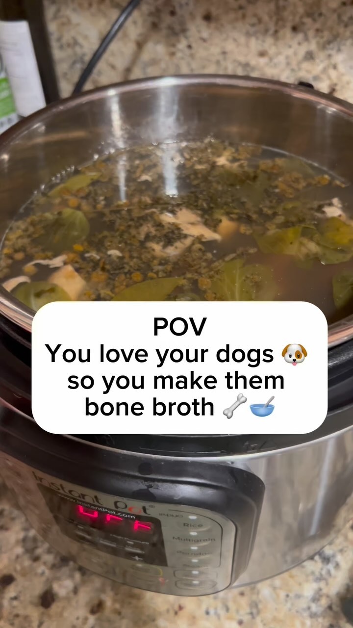 ? POV: You Love Your Dogs, So You Make Them Bone Broth with Healing Herbs! ?✨

Because our pups deserve the best, I make nutrient-rich bone broth infused with healing herbs like nettle & chamomile to support their gut, joints, immunity, and overall health. ?

? Why These Herbs?
✔ Nettle → Rich in vitamins & minerals, supports kidney function & reduces inflammation.
✔ Chamomile → Naturally calming, helps soothe digestion, and eases stress—perfect for my nervous pup!

? Bone broth isn’t just a trendy add-in—it’s a game-changer for canine health!

? Want to learn how to make it + the best herbs to add for specific health needs?

? Grab my guide: Healing Bone Broth for Dogs: Recipes for Optimal Canine Health ?
✨ ON SALE NOW for just $10! ✨

? COMMENT “BONE BROTH” and I’ll send you the link to get your copy! ?

Because when we nourish our dogs like family, they thrive. ???