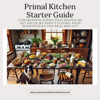 ? FREE GUIDE: Heal Your Family’s Gut, Naturally! ?

Mama, are you struggling with your baby’s eczema, food sensitivities, or digestive troubles like colic and spit-up? Do you feel like you’ve tried everything but nothing truly works? I’ve been there. ? That’s why I created the Primal Kitchen Starter Guide, a FREE resource to help families like yours embrace the power of ancestral, gut-healing foods.
This isn’t just another guide—it’s the exact method I used to heal my baby’s eczema, calm her colic, and support her sensitive belly. The best part? These foods are simple to make, deeply nourishing, and rooted in traditions that have healed families for generations.

What’s inside?
 ? Sauerkraut: A tangy, probiotic-rich powerhouse that restores gut balance, improves digestion, and reduces inflammation. Perfect for sensitive bellies!
 ? Meat Stock: The ultimate gut-soother, packed with collagen and gelatin to repair the gut lining, calm colic, and nourish growing bodies.
 ? Homemade Yogurt: Creamy and probiotic-packed, it rebuilds the gut microbiome, enhances nutrient absorption, and reduces eczema and food sensitivities.

✨ Why does it work? These foods don’t just mask symptoms—they address the root cause: gut health. Whether you’re soothing your baby, enriching your breastmilk, or supporting your whole family (even the dog!), these foods offer real healing.

✨ Who is this for?
* Mamas who want to boost their family’s health naturally.
* Babies with eczema, colic, or food sensitivities.
* Anyone ready to embrace gut-healing foods that truly work!

? Grab your FREE guide today! Inside, I’ll walk you through step-by-step recipes, tips for introducing these foods, and why they work.

? Let’s make your kitchen a healing sanctuary! Comment GUIDE and I’ll send you the link to sign up!

Tag a mama who needs this guide! ? Let’s heal together. ?