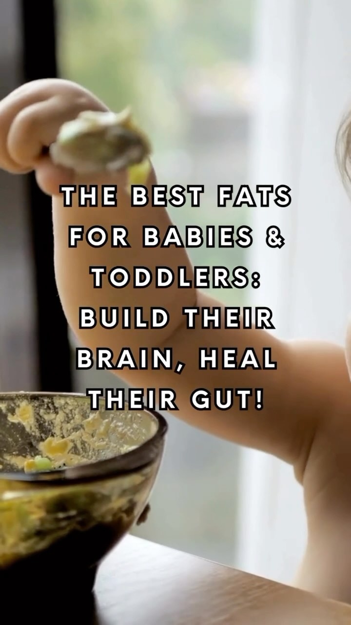Did you know your baby’s brain triples in size by age 2? ??

That kind of growth depends on fat—and not the low-fat kind. Healthy, nourishing fats are essential for brain development, hormone production, gut healing, and immune support during infancy and toddlerhood.

And what’s breast milk made of? ✔️ Saturated fat ✔️ Cholesterol ✔️ Omega-3s
Nature knew exactly what babies need. So if you’re a mama focused on reducing inflammation, supporting digestion, and building long-term health, fat is your friend.

Here are 3 of my favorite traditional cooking fats for babies, toddlers (and even dogs): ? Coconut Oil – Antimicrobial, gut-healing, and easy to digest. ? Cultured Ghee – Full of butyrate & fat-soluble vitamins A, D, E, K. ? Beef Tallow – Rich in CLA, nourishes brain, skin, and gut lining.

And don’t forget these 3 powerful whole foods: ? Pastured Egg Yolks – Choline for brain development. ? Avocado – Healthy fats + fiber for steady energy & digestion. ? Wild Salmon or Sardines – DHA-rich for vision & cognitive health.

✨ Want to learn how to use these fats safely, how much to serve, and how to nourish your whole family—baby to dog? ? Comment “FATS” and I’ll send you the guide: “The Essential Healthy Fats Guide for Moms, Babies & Dogs” ???

#HealthyFatsForKids #ToddlerNutrition #BabyBrainDevelopment #GutHealingFoods #NourishedBabies #RealFoodForKids #FoodIsMedicine #HolisticParenting #WAPF