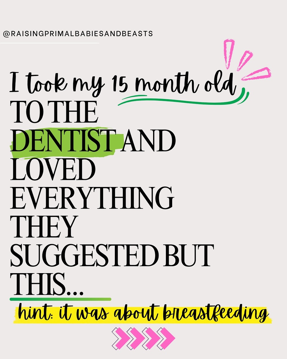 My Toddler’s First Dentist Visit: What I Loved… and the Advice I Didn’t Follow! ??
I took my 15-month-old to the dentist, and while I agreed with most of their advice, one recommendation really surprised me… ??
 Toddler Dental Health: What Actually Matters ✔ Nutrient-Dense Diet – Strong teeth need vitamins A, D, K2, calcium & phosphorus for enamel protection. ✔ Oral Microbiome Balance – Processed foods feed bad bacteria, leading to early tooth decay. ✔ Proper Jaw Development – Avoid unnecessary extractions that impact breathing & facial structure.
The dentist told me they see so many toddlers with cavities, some even needing teeth pulled under anesthesia, affecting jaw development & airway health. ?

Their biggest culprits? ❌ Fruit juices & sugary snacks  ❌ Processed foods (like crackers) ❌ Hidden sugars in “healthy” snacks 
I was 100% on board with these cavity-causing foods.

But then they told me…
? “It’s time to start thinking about weaning from night breastfeeding or at least wipe their teeth with gauze.” ? Wait, what? INSANITY! ?

Does Breastfeeding at Night Cause Cavities? There’s NO strong evidence that breast milk directly from the breast causes cavities. Unlike bottles, breastfed babies actively suck & swallow, meaning milk doesn’t pool in their mouth overnight.

So What’s Actually Causing Early Cavities? ? Frequent snacking on processed foods feeds bad oral bacteria. ? Sugary & sticky foods cling to teeth, causing plaque buildup. ⚠ Poor oral hygiene & genetic factors play a huge role.
Breast milk actually contains antibacterial compounds (like lactoferrin!) that may help protect teeth!

So, Am I Weaning? Nope. I’m sticking to: ✔ Brushing teeth daily with fluoride-free remineralizing toothpaste. ✔ Avoiding processed sugars & sticky snacks. ✔ Offering water after meals to cleanse teeth naturally. ✔ Prioritizing a mineral-rich, nutrient-dense diet.

? Want the full breakdown on toddler dental health, cavities & breastfeeding? ? Comment “DENTAL”, and I’ll send you the post!

? Need nutrient-dense toddler meal ideas? ? Comment “TODDLER FOODS”, and I’ll send you my Nutrient-Dense Meals Made Simple guide!