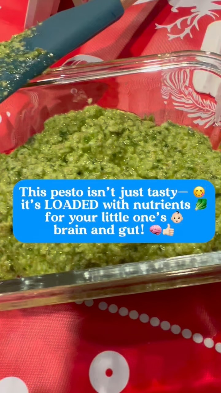 ? Sprouted Walnut Pesto – A Brain-Boosting Superfood for Kids & Toddlers! ??

Want to sneak more brain-boosting nutrients into your toddler’s meals without a fuss? This easy homemade walnut pesto is packed with omega-3s, iron, antioxidants, and gut-friendly ingredients to support brain health, digestion, and immunity—all in a delicious, kid-approved sauce! ?

? Why This Pesto is a Superfood for Kids:
✔️ Sprouted Walnuts – Easier to digest, packed with DHA & omega-3 fatty acids for brain development & focus ? ✔️ Fresh Spinach – Loaded with iron, vitamin C & antioxidants for energy & immunity ? ✔️ Extra Virgin Olive Oil – Provides healthy fats for brain function & nutrient absorption ? ✔️ Lemon Juice – Boosts immune support & helps absorb iron ? ✔️ Shredded Manchego Cheese – Rich in calcium & protein for bone strength & muscle growth ? ✔️ Homemade Meat Stock (Optional) – Adds gut-healing collagen & amino acids for better digestion ?

?️ How to Use This Easy Pesto for Toddler Meals:
✔️ Mix with pasta for a nutrient-dense toddler-friendly meal ? ✔️ Spread on toast, eggs, or roasted veggies for extra flavor ?? ✔️ Use as a healthy dip for crackers, cucumbers, or finger foods ?

? Why Sprouted Walnuts?
Regular walnuts can be hard to digest, but sprouting unlocks more nutrients, making them gentler on tiny tummies while maximizing their brain-boosting power! ?

✨ Want the full recipe? COMMENT “PESTO” below, and I’ll send it to you! ?

? Need more easy, healthy toddler meal ideas? COMMENT “TODDLER FOODS” for my FREE Nutrient-Dense Meals Made Simple guide! ?

#ToddlerSuperfoods #BrainBoostingFoods #HealthyToddlerMeals #NutrientDenseEating #RealFoodForKids #WholesomeToddlerMeals #WholeFoodsForKids #GutHealingFoods #ToddlerMealIdeas #FoodForGrowingKids #HolisticChildhood #HomemadeToddlerFood #RaisingFoodies #SmartSnacking #SuperfoodsForKids #HealthyFatsForKids #ToddlerNutrition #StrongerBabies #PlantBasedKids #MindfulEatingForKids