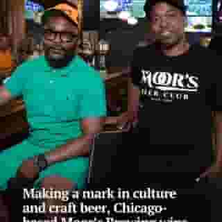 “I think it was important for us to be Black,” said Jamhal Johnson, co-founder of Chicago’s local Moor’s Brewing Co. “We put a Black man on the beer can.”⁠
⁠
For Johnson and longtime friends Damon Patton and Anthony Bell, that’s been one part of a well-considered growth and branding strategy for Moor’s Brewery Co., the Chicago Black-owned brewery the trio co-founded in 2021. Last month, they won the Samuel Adams 2025 Brewing the American Dream competition and will receive a year of financial assistance and mentorship from the brand, a key player in the craft brewing space. They plan to use it to aid in their mission of popularizing and mainstreaming Black-owned craft beer.⁠
⁠
Tap on our bio link to read more.⁠
⁠
-----⁠
⁠
Photo 1:⁠ Jamhal Johnson, left, and Anthony Sherod Bell, two of the founders of Moor's Brewing Co. (@moorsbeer), at Diversey House on July 2, 2025. ⁠
⁠
Photo 2:⁠ Beer taps at Diversey House, Moor's Brewing Co.'s taproom.⁠
⁠
Photo 3: The Kölsch-style beer.⁠
⁠
? Ahmed Ali Akbar / Chicago Tribune⁠
?️ Terrence Antonio James / Chicago Tribune