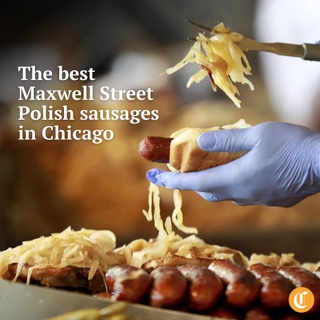 Chicagoans favor an aggressively seasoned, coarsely ground sausage that’s stuffed into a natural casing with an epic amount of garlic and then smoked. Usually, it’s made of a mix of pork and beef, though not universally. 

Most restaurants griddle it on a flat-top to crisp up the casing, though some prefer a level of crisp attainable only by dunking it in a deep fryer. Placed in a bun, the sausage is traditionally served with a swipe of yellow mustard, a heaping pile of soft sauteed onions and a few spicy pickled chiles.

Tap on our bio link for Nick Kindelsperger’s favorite places to score a Maxwell Street Polish sausage in Chicago.

———

Pictured above: Onions are placed on a Polish sausage sandwich at Jim’s Original hot dog stand in 2022; The deep fried and grilled smoked Polish sausage sandwich at Harczak's Sausage Company, dressed with cooked onion, mustard and giardiniera; Polish sausage on the grill at Jim’s Original; Aleks Lazic, owner of Harczak's Sausage Company on Higgins Avenue in Chicago, stands at the smoker in 2022. 

? Nick Kindelsperger / Chicago Tribune
? Chris Sweda, Terrence Antonio James and Antonio Perez / Chicago Tribune