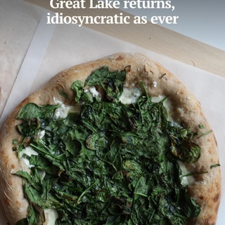 Great Lake, the legendary pizza joint that fixated (and sometimes frustrated) Andersonville for five years, has returned, a dozen years later.⁠
⁠
Last week, in true Great Lake fashion, it opened very quietly on Berwyn Avenue, two blocks from its original home on Balmoral Avenue.⁠
⁠
That’s a big difference from those days of long queues down Balmoral, the national spotlight (GQ, Food & Wine, New York Times, etc.) that said Great Lake made the best pizza in America, the block-long lines during a one-day pop-up at Cellar Door Provisions in 2019, that crush of fans suggesting Great Lake had not faded from memories. ⁠
⁠
Tap on our bio link to read more.⁠
⁠
-----⁠
⁠
Photo 1: Two whole pizzas on a shelf at Great Lake on June 24, 2025.⁠
⁠
Photo 2: Owner Nick Lessins takes a pizza out of the oven.⁠
⁠
Photo 3: Owner Lydia Esparza prepares ingredients to make a pizza.⁠
⁠
? Christopher Borrelli / Chicago Tribune⁠
?️ Antonio Perez / Chicago Tribune / @apereztribune