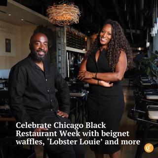 Chicago Black Restaurant Week kicked off its eighth year with 30 Black-owned businesses offering specials in the city and suburbs for a total of two weeks until Feb. 26.⁠
⁠
Prominent participants this year include Frontier (@frontierchicago), Luella’s Southern Kitchen (@luellassouthernkitchen) and Bronzeville Winery (@​​bronzevillewinery), shown here, one of the Tribune’s 25 best new restaurants.⁠
⁠
Tap the link in our bio for more, including notable newcomers 1308 Chicago in the Salt District (@1308_chicago), Haute Brats (@hautebrats) in Englewood and CheSa’s Bistro & Bar (@chesa_bistro) in Avondale.⁠
⁠
?Louisa Chu / Chicago Tribune⁠
?Terrence Antonio James / Chicago Tribune