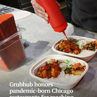 Like so many other people in the spring of 2020 — right as COVID-19 was becoming a pandemic — KFire co-owners Ben Kim and Eddie Hwang didn’t imagine it would take longer than a couple of weeks to go “back to normal.”⁠
⁠
“They handed us the keys to start construction in March and at that time, no one really knew what the pandemic was, so Eddie and I were like, 'Oh, it’ll probably be over in two weeks, right?'” Kim said with a laugh. “We asked our landlord ‘Hey, is this something we should be worried about — a lot of people are just halting opening businesses.’ But everyone said, ‘No, this will be over in a month.’”⁠
⁠
Kim and Hwang proceeded to open their Logan Square fast-casual restaurant specializing in authentic traditional Korean BBQ in July 2020 — while many existing restaurants were in the throes of pivoting their entire business model.⁠
⁠
They’ve now hit the five-year mark and are one of the many pandemic-born restaurants in Chicago being honored by Grubhub’s Established 2020 program for reaching the milestone.⁠
⁠
Tap on our bio link to read more.⁠
⁠
-----⁠
⁠
Photo: Orders of spicy chicken are prepared at KFire on June 2, 2025.⁠
⁠
? Zareen Syed / Chicago Tribune⁠
?️ Terrence Antonio James / Chicago Tribune