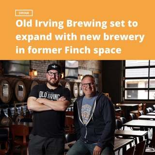 Finch Beer Co. is out and Old Irving Brewing (@oldirvingbrewing) is in at a West Town facility that will soon be home to its fourth brewery in the last decade.⁠
⁠
The move underscores the tenuous moment in the craft beer industry, where brands such as Finch struggle to compete amid intense competition and the rising cost of doing business — yet others, such as Old Irving, see a narrow path for growth.⁠
⁠
The move will mark a major expansion for Old Irving, which has built a steady fan base and won several high-profile awards since launching as a brewpub on Montrose Avenue in 2016.⁠
⁠
Co-owner and head brewer Trevor Rose-Hamblin, on left, said one of those awards, a gold medal in the highly competitive juicy or hazy India pale ale category at the 2019 Great American Beer Festival, helped Old Irving surge past the production limits at its brewpub. The new space will allow Old Irving to bring all production in-house.⁠
⁠
Tap the link in our bio to read about the plans for a taproom in its West Town space. (Terrence Antonio James / Chicago Tribune)