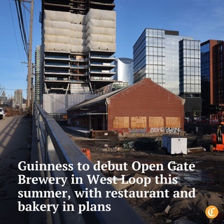 If you're hankering for a perfect pour of Guinness lingers long after St. Patrick’s Day, you’re in luck: Guinness expects to open its Chicago brewery this summer in the West Loop neighborhood.⁠
⁠
Open Gate Brewery will be the second of its kind in the United States, and will share similarities with its sibling Guinness brewery outside of Baltimore.⁠
⁠
In addition to a taproom and working brewery, Open Gate will boast a full-service restaurant, a bakery with coffee from Intelligentsia and spaces for retail and private events, the company said. The brewery will operate within the former Pennsylvania Railroad Depot at 901 W. Kinzie St. near the Fulton Market district.⁠
⁠
Guinness has “long been fascinated with the idea of taking what is old and making it new again,” making the long-empty depot an ideal location, said Rodney Williams, president of the brand’s parent company, Diageo Beer.⁠
⁠
Tap the link in our bio for more, including how Chicago’s Open Gate Brewery will make beers tailored to Chicago palates.⁠
⁠
? Richard Requena / Chicago Tribune⁠
? Chris Sweda / Chicago Tribune⁠
⁠