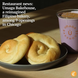 Buttery soft ensaymadas, longanisa-stuffed empanadas and purple ube horchata are among the dozens of different items at a new Filipino bakery in Chicago, if you can get them.

Umaga Bakehouse celebrated its grand opening with lines out the door and sold-out shelves in the Mayfair neighborhood on April 20.

Kissel and Robert Fagaragan had to close their debut business for a day just to bake. The owners, who are wife and husband, didn’t expect the crowds.

“We couldn’t even fill up our shelves,” Kissel Fagaragan said. She’s the general manager, and he’s the head baker. Every time racks came out, she said, customers bought out all the hot baked goods.

That’s despite the bakery section inside Seafood City Supermarket just across the parking lot, and two bakeries in its shopping center. But the new shop is different.

Tap on our bio link to read more.

——

Photo 1: An ensaymada alongside an ube horchata drink at Umaga Bakehouse (@umagabakehouse).

Photo 2: Owner Robert Fagaragan bakes at Umaga Bakehouse.

Photo 3: Customers line up outside Umaga Bakehouse before the store opening at 9 a.m. on April 25, 2024.

? Louisa Kung Liu Chu / Chicago Tribune
? Antonio Perez / Chicago Tribune / @apereztribune