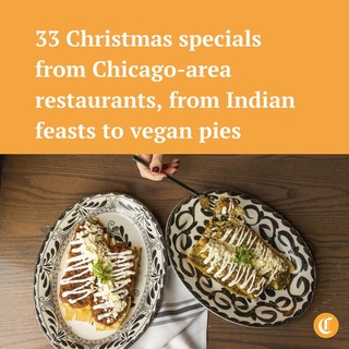 Chicago goes all out when it comes to celebrating the holiday season, with spectacular light displays, parades and theatrical productions.⁠
⁠
The area’s restaurants get just as festive, with Christmas Eve and Christmas Day feasts available to either dine-in or take out if you prefer to celebrate at home.⁠
⁠
The dining scene’s diversity is on full display with meals featuring Southern, Peruvian, Italian and Indian fare and a mix of family-friendly outings and formal luxurious dinners. Give yourself the gift of some great food by booking one of these Christmas meals.⁠
⁠
Tap the link in our bio for 33 Christmas specials from Chicago-area restaurants, like tamales from La Josie and Solazo, shown here. (Photo by @lajosiechicago )⁠