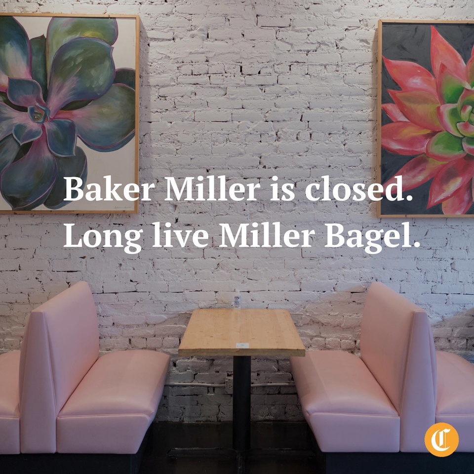 Baker Miller, one of Chicago’s most acclaimed bakeries since it opened in 2014, is going into “hibernation.”⁠
⁠
This doesn’t mean the Millers are vacating their Lincoln Square storefront. In fact, they’ve already rolled out a new concept for the space called Miller Bagel (@bagelmiller).⁠
⁠
Though the switch seems sudden, Miller said the idea of a bagel deli had been around since about 2016. “When we used to have three locations, we thought about turning one into a bagel deli,” Miller said. “But then we decided to wait.”⁠
⁠
Tap the link in our bio for more on what they’ll be serving. ⁠
⁠
? Nick Kindelsperger / Chicago Tribune⁠
? Youngrae Kim / Chicago Tribune⁠
