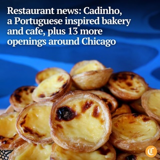 Maria Alejandra Rivera has become best known for her pastel de nata. The Portuguese egg tart with a distinctive caramelized top over a silky center all held in a shattering shell is one of the great iconic pastries found around the world. But it’s often hard to get just right.

“It’s a delicious, flaky, crunchy puff pastry base with an egg custard filling spiced with cinnamon and citrus,” Rivera said.

The baker just opened the Portuguese-inspired Cadinho Bakery & Café in the McKinley Park neighborhood on the Southwest Side of Chicago.

Tap on our bio link to read more.

——

Photo 1: Pastéis de nata.

Photo 2: Clockwise from left — Pastel de Nata con chocolate, pastel de amêndoa, and pastel de coco.

Photo 3: Various food and drink items at the newly opened Cadinho Bakery & Cafe (@cadinhobakery).

? Louisa Kung Liu Chu / Chicago Tribune
? Chris Sweda / Chicago Tribune