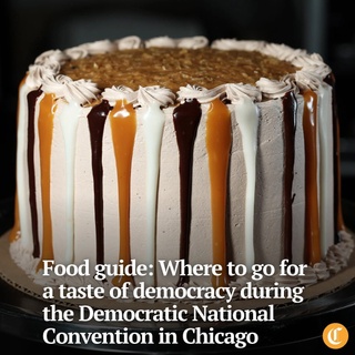 The new Kamala cake at Brown Sugar Bakery in Chicago did not just fall out of a coconut tree.

Baker Stephanie Hart created the cake inspired in part by a visit from Vice President Kamala Harris in 2021. The VP’s staff had pre-ordered a slice of German chocolate cake, made with coconut frosting. Harris had said it’s her favorite cake flavor, and she gets it for her birthday every year.

Brown Sugar Bakery still offers an Obama cake too, with layers of buttery yellow, dark chocolate and red velvet cake, all frosted with cream cheese icing, then topped with a drizzle of chocolate and pecans.

Tap on our bio link for what to get and where for a taste of democracy in Chicago.

——

Photo 1: Brown Sugar Bakery owner Stephanie Hart designed a cake in honor of Vice President Kamala Harris at Brown Sugar Bakery (@brownsugarbakeries) on East 75th Street, Aug. 9, 2024.

Photo 2: Gloria Johnson spoons macaroni and cheese into a container for an order at MacArthur’s Restaurant in the Austin neighborhood on Aug. 24, 2023.

Photo 3: The first batch of smoked fish to come out of the smokehouse rests on strings at Calumet Fisheries on June 8, 2024.

? Louisa Kung Liu Chu / Chicago Tribune
? Terrence Antonio James, John J. Kim and Eileen T. Meslar / Chicago Tribune