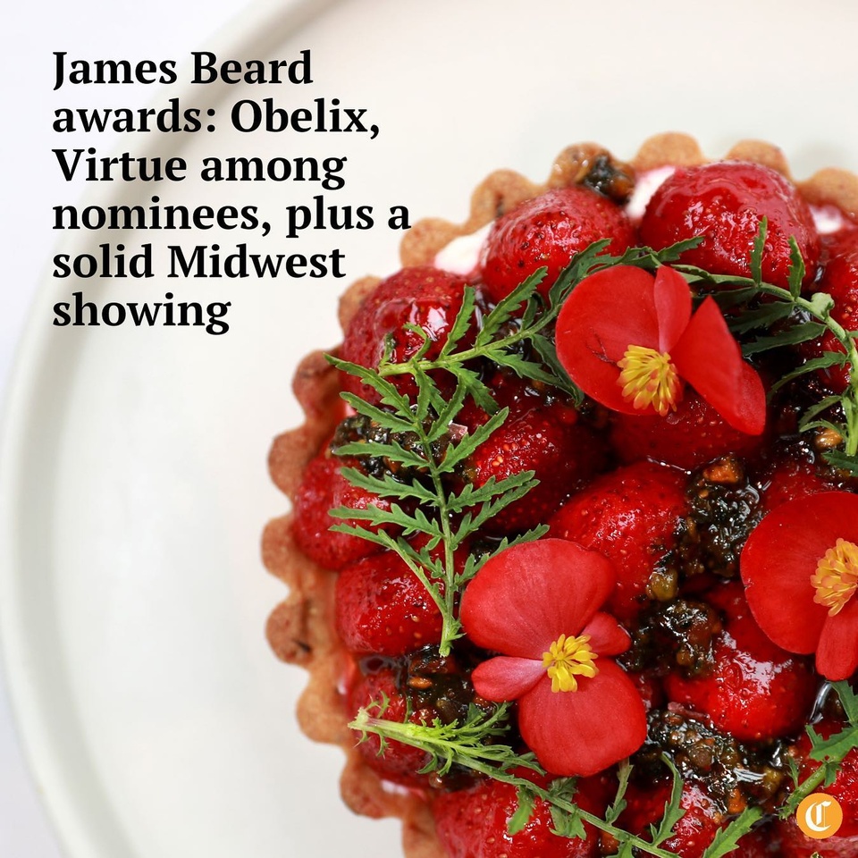 The James Beard Foundation named its finalists Wednesday for the 2023 awards — the equivalent of the Oscars of the restaurant world — and it comes with some pretty big surprises.⁠
⁠
Chicago chefs didn’t completely dominate the Best Chef: Great Lakes region category, as they largely have for the past decade. Diana Dávila of Mi Tocaya Antojeria (@mitocaya) and Kasama’s Tim Flores and Genie Kwon (@kasamachicago) made the list, but the remaining three nominees are from Detroit.⁠
⁠
Damarr Brown, chef de cuisine at Virtue (@virtuerestaurantchi), is a nominee in the Emerging Chef category. This continues a great run for Virtue, as Erick Williams, the chef and owner, picked up Best Chef: Great Lakes award last year. ⁠
⁠
In the Best New Restaurant category, Chicago’s Obelix restaurant (@obelixchicago), shown here, will go up against nine other restaurants.⁠
⁠
Tap the link in our bio for more nominees. ⁠
⁠
? Nick Kindelsperger / Chicago Tribune / @nkindelsperger⁠
? Chris Sweda / Chicago Tribune⁠
⁠