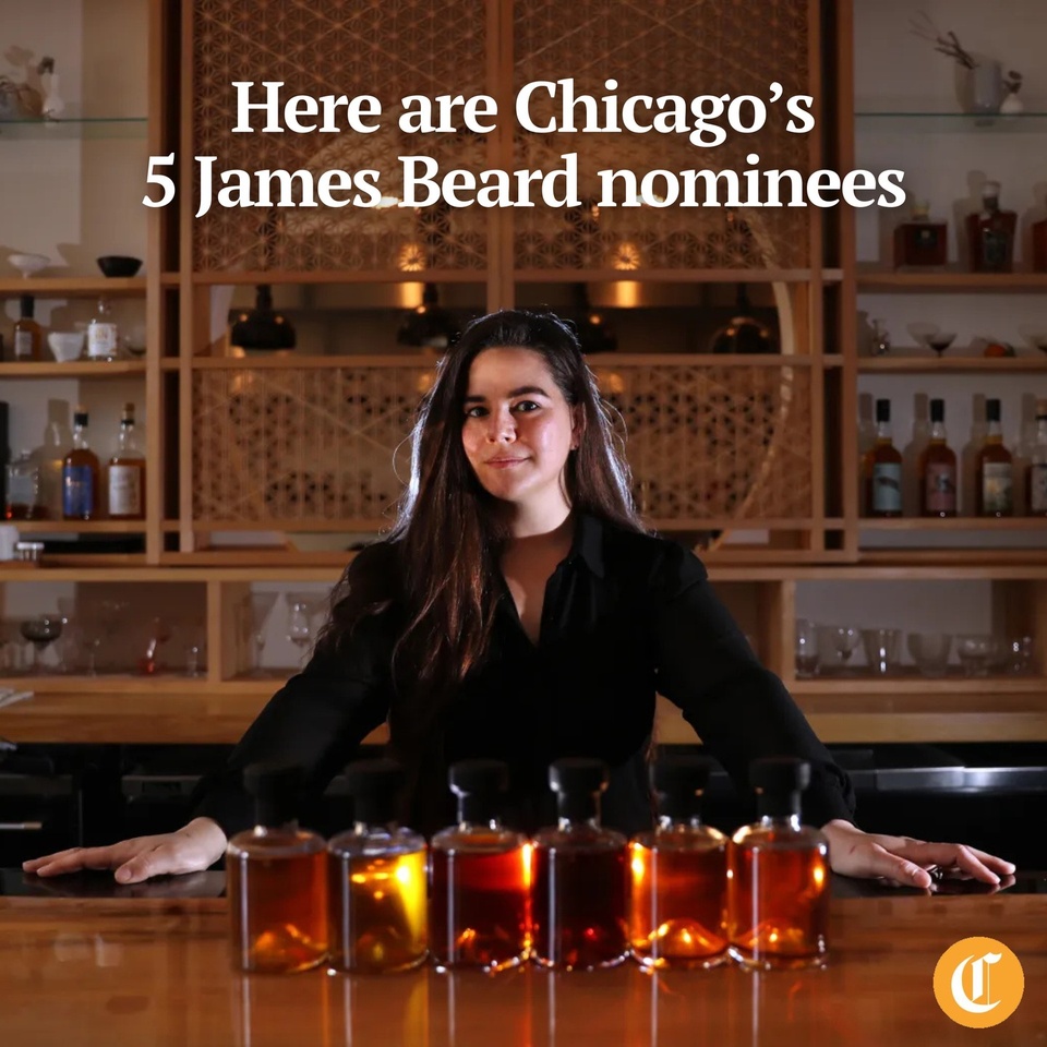 The James Beard Foundation announced Wednesday the finalists vying for its coveted Restaurant and Chef awards, and among them are five Chicago chefs and restaurants, including first-time nominees Galit (@galit_restaurant) and Kumiko (@barkumiko).⁠
⁠
“I was just doing some cleaning and repair stuff, and then my phone started blowing up — I was like ‘What’s happening?!’” said Julia Momosé, Kumiko partner and creative director. “It’s really incredible.”⁠
⁠
Kumiko, a Japanese dining bar in the West Loop, was nominated for Outstanding Bar. Momosé, who has a staff of 18, said Kumiko’s first-ever semifinalist nomination in January was already a whirlwind.⁠
⁠
“When I first opened Kumiko, awards were always one of those things that I was hopeful for, that the work we were doing would be recognized, someday — but not necessarily that we existed to win the awards,” said Momosé, who won a James Beard Foundation Media Award in 2022 for her book “The Way of the Cocktail.” “We just wanted to exist and simply be a reflection of the heart and dedication and care and talent and passion for hospitality and for food and for beverage.”⁠
⁠
The James Beard Awards are considered to be among the nation’s most prestigious honors for the culinary industry. This year will also commemorate the 35th anniversary of the awards and celebrate what the foundation calls the “transformative role the awards have played in honoring culinary excellence and shaping the evolution of American food culture.”⁠
⁠
Along with Kumiko, local finalists include Galit for Outstanding Restaurant, and three Chicago finalists in the Best Chef: Great Lakes category, which encompasses Illinois, Indiana, Michigan and Ohio: Thai Dang of HaiSous (@haisouschicago); Chris Jung and Erling Wu-Bower of Maxwells Trading (@maxwellstrading) ; and Noah Sandoval of Oriole (@oriolechi).⁠
⁠
Tap on our bio link to read more. ⁠
⁠
-----⁠
⁠
Photo: Kumiko partner/creative director/mixologist Julia Momose is a James Beard Foundation nominee in the Outstanding Bar category.⁠
⁠
? Zareen Syed / Chicago Tribune⁠
?️ Chris Sweda / Chicago Tribune