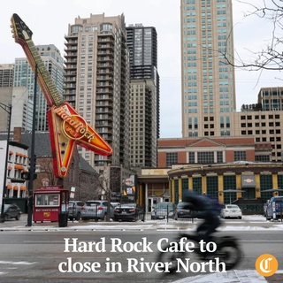 The Hard Rock Cafe will close its River North location March 29 after nearly four decades in business, the company confirmed.

“Hard Rock has enjoyed serving the Windy City community for nearly 40 years and playing a role in the city’s celebrated dining culture,” the cafe’s parent company, Hard Rock International, said in a statement. “We are so grateful to our incredible team members, community partners and fans for their support and memories all this time.”

The restaurant, at 63 W. Ontario St., opened in 1986 and is marked by a giant neon guitar sign and features rock memorabilia on its walls. In a review at the time, a Tribune writer described the cafe as “a family restaurant” serving up “good, honest, filling American fair,” including burgers and barbecued ribs.

Tap on our bio link to read more.

——

Photo: A cyclist on Clark Street rides past the Hard Rock Cafe on Jan. 22, 2025. The restaurant in River North is set to close March 29.

? Talia Soglin / Chicago Tribune
?️ Eileen T. Meslar / Chicago Tribune