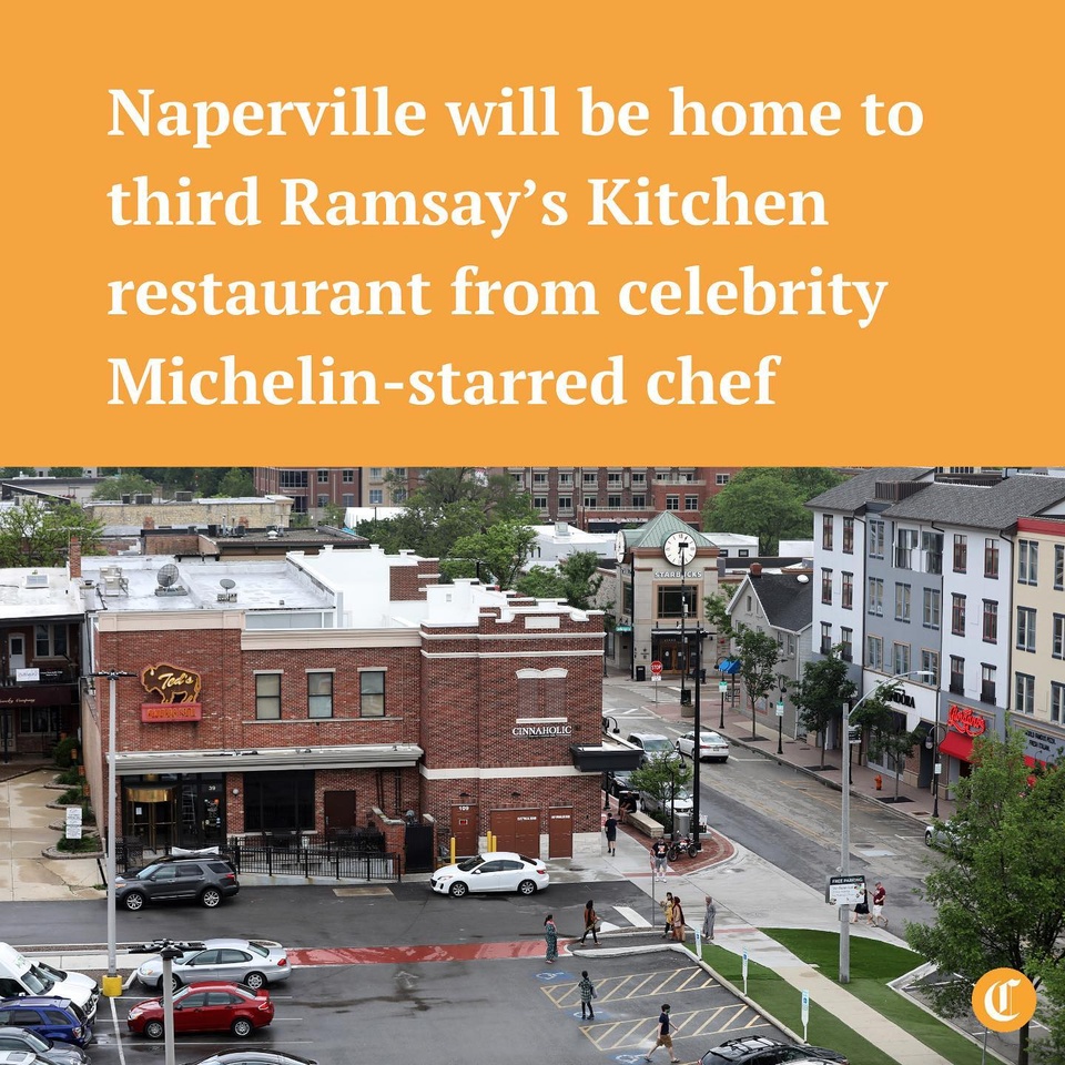 When Michelin-starred celebrity chef Gordon Ramsay opens his third Ramsay’s Kitchen restaurant this spring, it will be in downtown Naperville.⁠
⁠
The city issued a building permit for Ramsay’s Kitchen at 39 W. Jefferson Ave., the site of the former Ted’s Montana Grill, shown here, and the company has started advertising to hire key personnel.⁠
⁠
There are only two other Ramsay’s Kitchen locations — one in Las Vegas and the other in Boston — and both feature signature main dishes such as pan-seared scallops, beef Wellington and crispy skin salmon.⁠
⁠
Tap the link in our bio to learn more about the restaurant and renovations. ⁠
⁠
? Suzanne Baker / Chicago Tribune⁠
? Chris Sweda / Chicago Tribune⁠