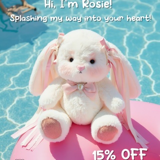 ✨The name is in… Meet Rosie!✨
Thanks to everyone who joined the naming fun — this fluffy star finally has a name ??
Enjoy 15% off all things bunny.
? Hop over to our site before the deals bounce away!
#getahug #getahugRosie #getahugbunny #bunny #NewArrivals #bunnylove