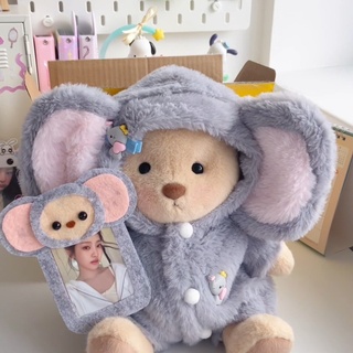 Baby elephant photo folder!???#getahug #elephant #bear #photoholder #plushies #fluffy #shiningpins