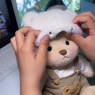 How to dress up your little boy????#getahug #minkhat #armr #unboxing #howto #weekendvibes #teddybear #teddy #plushies #stuffedanimals #softtoy #cuddlytoy #toystagram #toyphotography #bearlover #toyscollection #girly #girlie #girlyroom #aesthetic #dailylife
