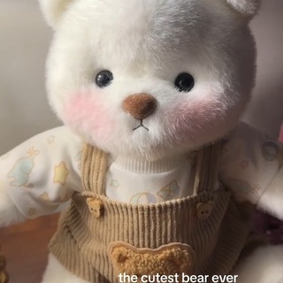 Sweet White???#teddybear #getahug #bearlover #dressup #diy #handmade #plushies #birthdaygift #giftidea