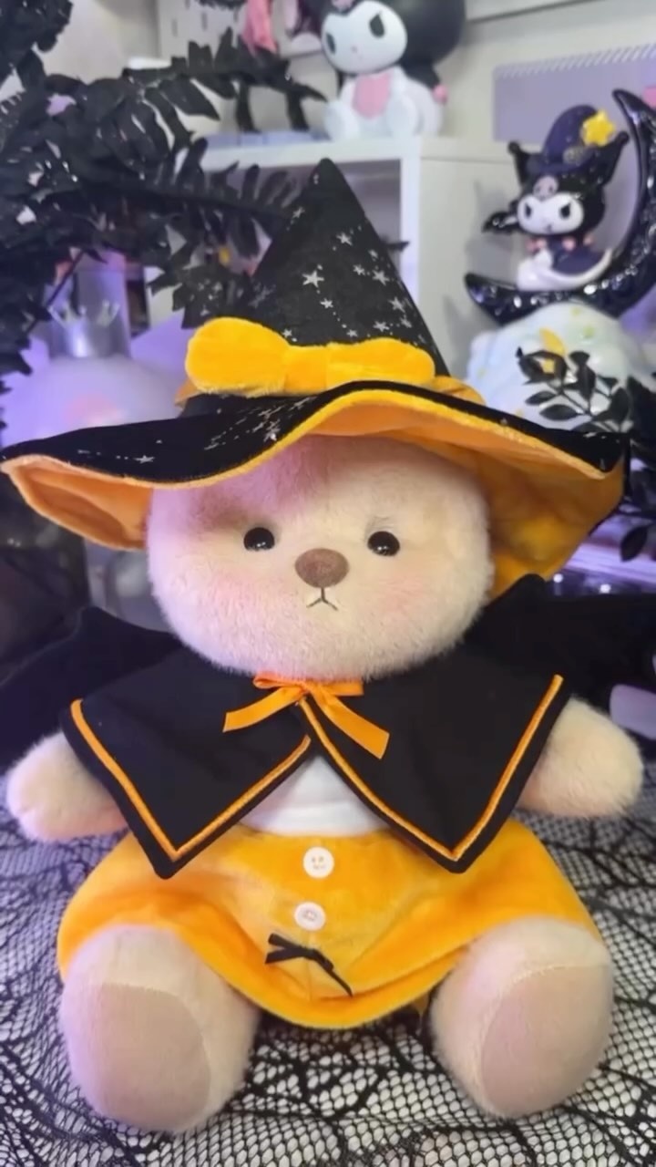 ??Love my witch costume??
#getahugco#IamBilly#getahug#giftidea#handmade#teddybear#teddybearcute#teddybeargirl#cute#gift#baby#plush#plushies#plushiesofinstagram#plushie #halloween #halloweenplush #halloweendecor #halloweenlover#halloweenseason #halloweenaesthetic #spooky #spookyaesthetic#witch#witchaesthetic#bearlover#asmr#unbox#kuromi#kawaii