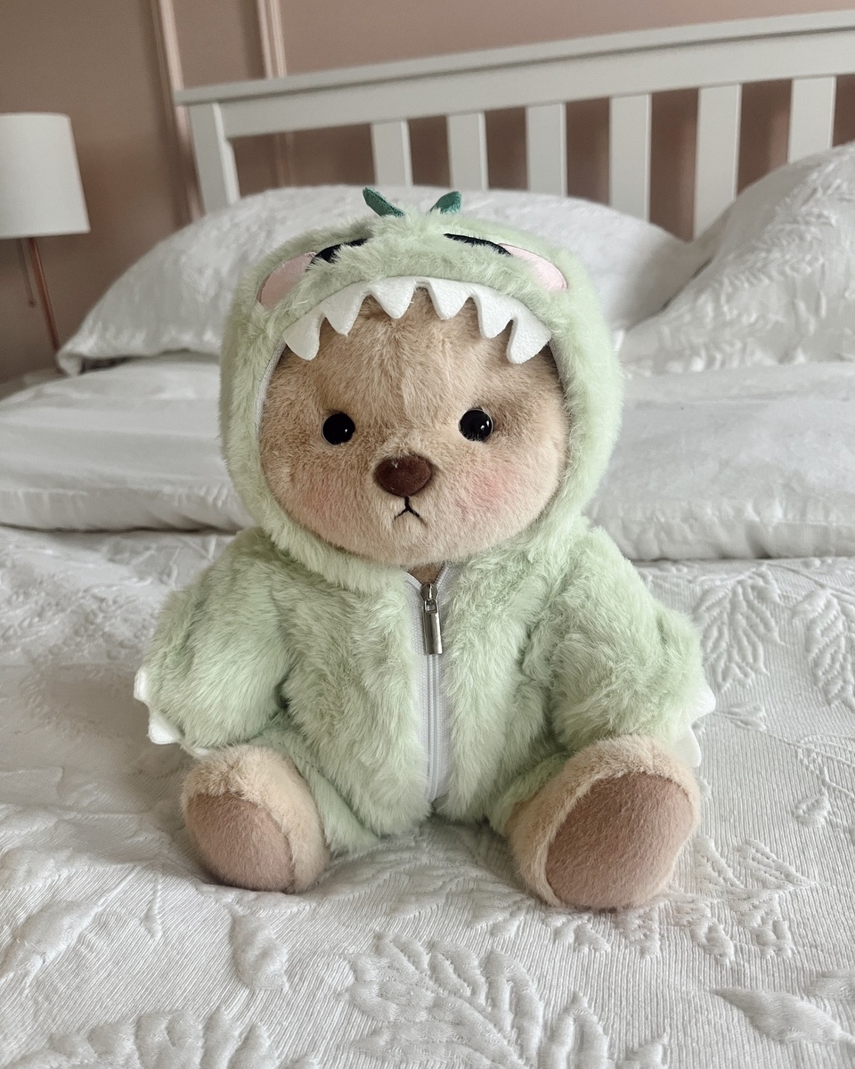 Comfort bed><???#getahug #teddybear #bear #dino #cozy #softtoy #plushies #home #family #love #me #cute #photooftheday #instamood #girly #beautiful #summer #happy #fun