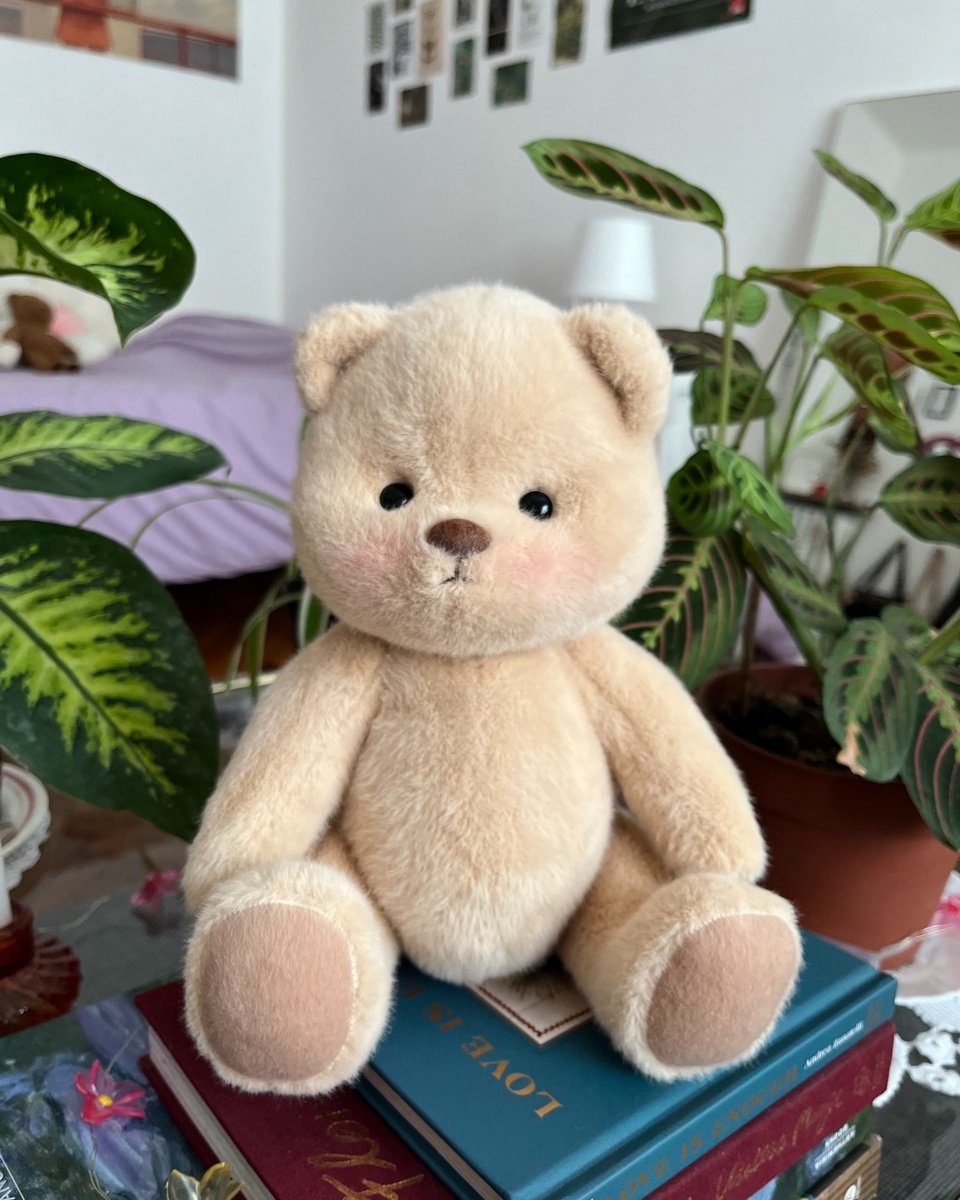 Who knows?? he really looks like a baby! #getahugco #minkhat #bear #books #baby #collection Check link in bio☝️