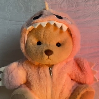 ?Bask in my adorableness!??⭐
 #getahug #pinkdino #teddybear #teddy #plushies #stuffedanimals #softtoy #cuddlytoy #toystagram #toyphotography #bearlover #toyscollection #girly #vibe #aesthetic #girlie #girlyroom