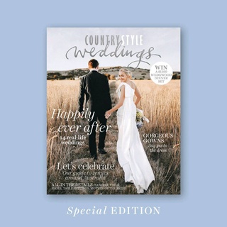 Country Style Weddings is on sale now!
⁠
We’re celebrating the beauty of regional Australia, and the beauty of love, with our first ever special issue dedicated to country weddings.⁠
⁠
Sink into our 14 real-life weddings, with beautiful photography, all the vendor details, and the bride and groom’s sweet stories about the day. Whatever your dream location – mountains, paddocks, the beach, a garden or the outback – we’ve included a glorious country celebration you’ll love.⁠
⁠
Discover the most spectacular venues in the country, as we round up our favourites.⁠
⁠
Meet the wedding planner who specialises in historic hinterland hall celebrations, @weddingswithyouandme⁠
⁠
Go behind the seams with wedding dress couturier @adeleoshea , who designs and makes the most exquisite custom creations for brides.⁠
⁠
There’s a comprehensive wedding planning list, dream gowns, and gift ideas galore. Plus, you could win a dream honeymoon @spicersretreats and a @wedgwood dinner set worth $1100.⁠
⁠
Available in newsagents, supermarkets and online via @magshop (link in our bio)⁠
⁠
Photography @weddingsbybhs⁠
⁠
#onsale #countrystylemag #countrystyleweddings #weddinginspo #countrywedding