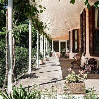 The garden that surrounds 120-year-old Rockgedgiel homestead at Bundella is nothing short of magic. The beating heart of a 4800-hectare cattle and cropping property, this gorgeous home and garden has been in the same family since 1927.⁠
⁠
Meg and Colin, who moved in 10 years ago, have managed to double the size of the garden since, working with shrub roses, arbours, poppies, daisies and irises (to name just a few) – and have been rewarded by an increase in the insect and bird population.⁠
⁠
Wander through via the link in bio.⁠
⁠
Photography: @mtwee1⁠
Words: Megan Trousdale⁠
⁠
#gardenarbour #countryverandah #climbingvine #gardendesign #countrygarden