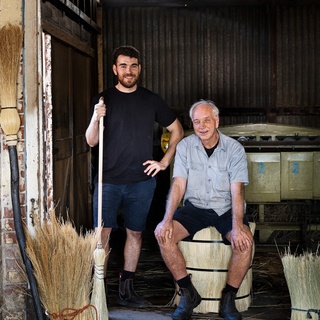 A fixture in woolsheds and on farmhouse verandahs across the country, straw brooms are synonymous with the image of rural Australia – but these ones have a special story.⁠
⁠
The last remaining original producer of straw brooms, Tumut Broom Factory has been handed down through generations – three, in fact. Having taken up the trade 37 years ago when his father asked for "a hand", owner Geoff Wortes is an expert in his craft. And now, history repeats as his own son, Andrew, has joined the ranks. "I love the idea of keeping something like this alive," he explains.⁠
⁠
Read the story via the link in bio.⁠
⁠
Photography: @brigidarnottphotography⁠
Words: @alicemoffitt⁠
⁠
#tumutbrooms #tumutnsw #strawbrooms #traditionalbroom #strawbroom 