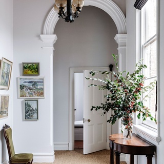 Classic, pared-back and traditional, or full of character, colour and joy; we love a good hallway, and this old converted bank in the regional town of Hay has some of the most beautiful.⁠
⁠
Paying homage to the home's original details was of high priority for owner Sheila, to whom the building is something of a family heirloom; a fact which she wished to both honour and depart from. "It was important to us to make the house feel like ours and not the house I grew up in," Sheila, 37, explains. "Now, it's a jolly coexistence of new furnishings, antiques and us."⁠
⁠
Wander the halls via the link in bio.⁠
⁠
Photography: @marniehawson ⁠
Words: Skye Manson⁠
Design: @m_i_s_s_m_i_t_h⁠
⁠
#homeconversion #historicbuilding #hallwaydecor #haynsw #hallway #entryway