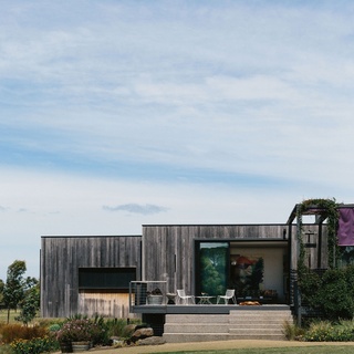 "The house itself is terribly simple with high ceilings and full sliding windows and doors to let the breeze come through," says Imogen Tutton of her lakeside home on the Mornington Peninsula. ⁠
⁠
"It's clad in certified rainforest teak and the long-term plan is for it to weather to the colour of gum trees and sink down into the landscape." ⁠
⁠
Tap the link in our bio to take a tour.⁠
⁠
Photography: @marniehawson ⁠
⁠
#architecture #modernhome #countryhome
