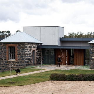 After finding the remains of an old homestead on their property, the owners of this farmhouse near Yass in the NSW Southern Tablelands⁠
were inspired to build something that would combine the old parts with something new. ⁠
⁠
"It must have been a big house in the old days, but there are no plans for it so we don't know exactly," says owner Fiona. "I'm guessing a lot of it was timber rather than stone, because so much had gone."⁠
⁠
Step inside via the link in bio.⁠
⁠
Photography: @brigidarnottphotography⁠
Styling: @belljarinteriors ⁠
⁠
#historichomestead #farmhouse #kelpie #stonemasonry #yassnsw