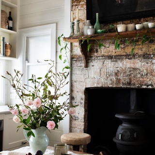 As the owners of boutique agency @wheresbrentbeen, Brent Wallace and Dan Ingram are practically professional globetrotters. However, it's this 1910 Federation cottage in the charming town of Picton where their hearts really lie.⁠
⁠
Taken with the property's bullnose verandah, iron lace trim, pot-belly stove and timber-lined rooms, the couple could hardly deny themselves its purchase. "We do feel connected here," Brent says. "We're lucky, because we get to travel. But we'll  always be country now."⁠
⁠
Step inside via the link in bio.⁠
⁠
Photography: @brigidarnottphotography⁠
Words: @penny.carroll⁠
⁠
#potbellystove #countrykitchen #countryhome #Federationcottage #pictonnsw