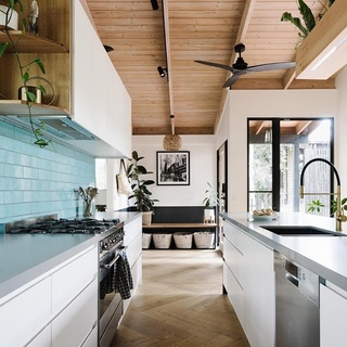 Living close to nature takes on new meaning in this family home where the kitchen is the centre of the action. ⁠
⁠
With sustainability a priority, the owners enlisted @sanctumhomes to redesign the heart of their home and together they transformed the clunky living area and #kitchen into a modern, open-plan space that invites the outdoors in.⁠
⁠
Tap the link in our bio to take a tour. ⁠
⁠
Photography: @marniehawson⁠
⁠
#australianhomes #kitchenrenovation #ecohome ⁠
