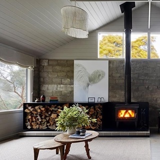 "The minute I walked onto the property, I thought 'this place is special'," says the owner of this 14-hectare property on Victoria's Mornington Peninsula. ⁠
⁠
An old milking shed on the site had been transformed into a home in the 1990s, but when the new owners came in, they knew it needed modernising and an updated layout.⁠
⁠
Enlisting the help of architecture and design firm Rachcoff Vella, the family transformed the home into a cosy weekender. Tap the link in our bio to see the finished product.⁠
⁠
⁠
Photography:  @tatjanaplitt⁠
⁠
⁠
#homeconversion #farmhouse #renovation #restoration