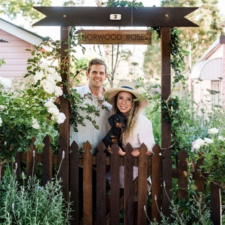 Peek over the fence of Norwood Roses in Toowoomba and you'll see the handiwork of owner Caitlyn Mason and her partner, Sam Clothier. ⁠
⁠
There are flower bombs of sweet hues and sugar puffs of fragrant blooms. ⁠
⁠
"My vision was to grow flowers that I could cut and give as gifts or thank yous," says Caitlyn, who is often joined in the garden by dachshund, Gertrude.⁠
⁠
Tap the link in our profile to wander through the garden.⁠
⁠
Photography: @hannahpuechmarin⁠
Words: @jessicabellef⁠
⁠
#flowergarden #cottagegarden #cottagegardenflowers #rosegardens