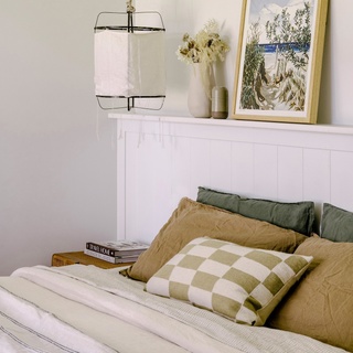 Moving to the country has been a true labour of love for Shelley and Tyrone Kennedy, who shifted their two daughters and loyal border collie Banjo from Perth to rural Denmark in 2019.⁠
⁠
Building a brand new home plus a guest house and starting a productive beef cattle business, the couple has given new life to the site, which they named Upland Farm. "We have farming friends and we fell in love with the lifestyle. Opportunities feel endless in a country town and, for us, life feels more fulfilling," Shelley says.⁠
⁠
Take a tour of the property via the link in bio.⁠
⁠
Photography: @hannahpuechmarin⁠
Words: @justicelyn⁠
⁠
#bedroomdesign #treechange #denmarkWA #perth #newbuild #farming