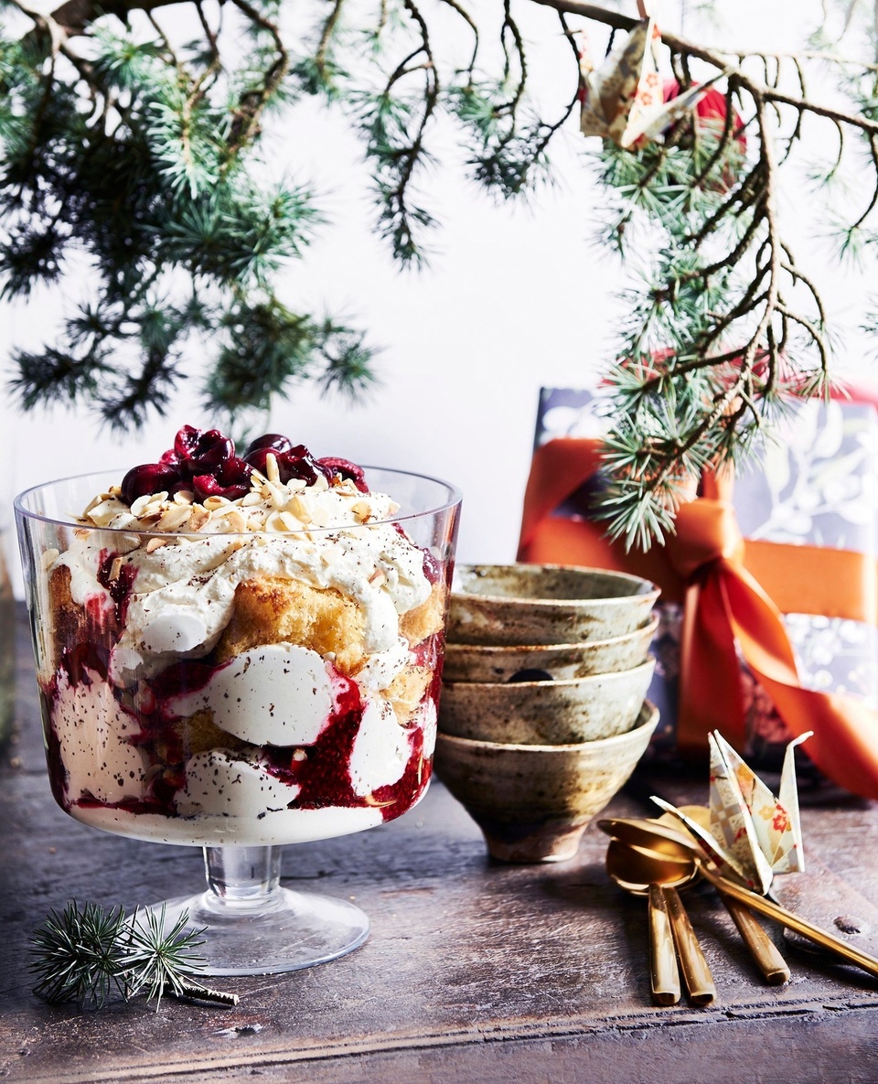 Christmas is a special time in the home of food writer Julia Busuttil Nishimura. ⁠
⁠
Inspired by traditions around the world, the young family has created their own rituals, including nibbling warm cinnamon buns and sipping hot chocolate. It's a European-style twist reminiscent of Christmases Julia has spent in Italy, Malta and France, where the temperature gauge plummets rather than rises.⁠
⁠
This year, bring Julia's taste of Italy into your own home in the form of this pandoro, raspberry and ricotta trifle.⁠
⁠
Tap the link in bio for the recipe.⁠
⁠
Photography: @lisacohenphoto⁠
Styling: @lee_blaylock⁠
⁠
#triflerecipe #christmasrecipe #christmastrifle #christmasmenu #christmasdessert #dessertrecipe