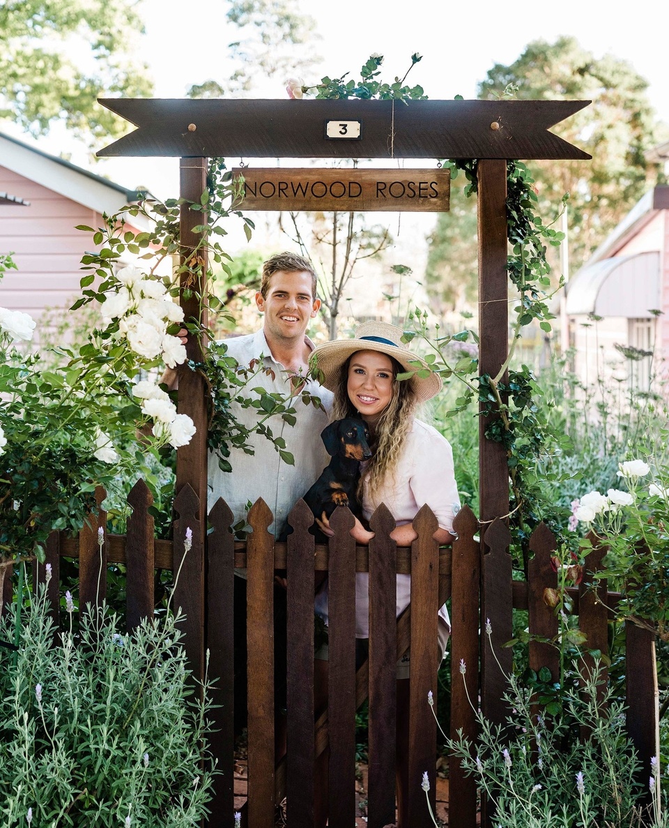Peek over the fence of Norwood Roses in Toowoomba and you'll see the handiwork of owner Caitlyn Mason and her partner, Sam Clothier. ⁠
⁠
There are flower bombs of sweet hues and sugar puffs of fragrant blooms. ⁠
⁠
"My vision was to grow flowers that I could cut and give as gifts or thank yous," says Caitlyn, who is often joined in the garden by dachshund, Gertrude.⁠
⁠
Tap the link in our profile to wander through the garden.⁠
⁠
Photography: @hannahpuechmarin⁠
Words: @jessicabellef⁠
⁠
#flowergarden #cottagegarden #cottagegardenflowers #rosegardens