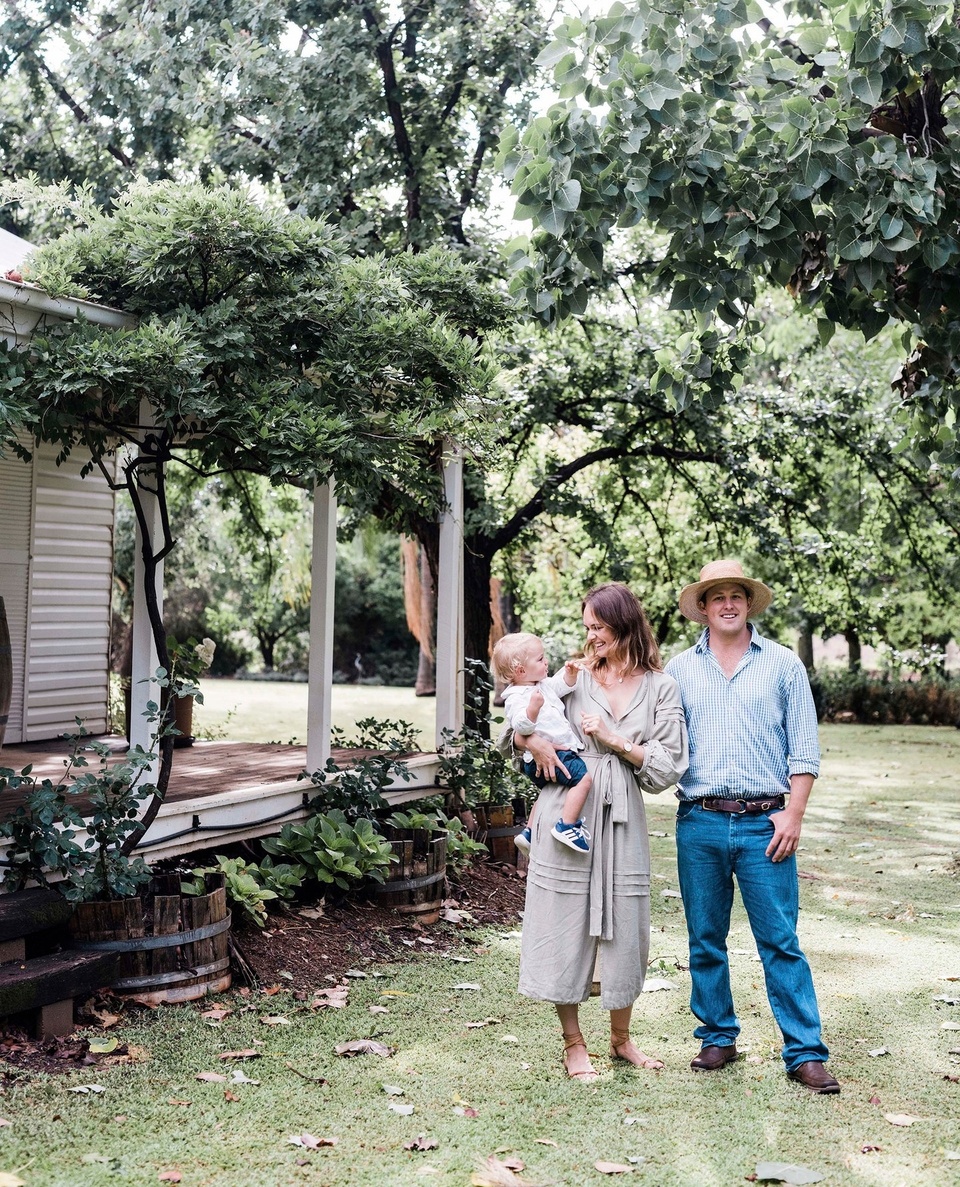 Lillie Holcombe never thought she'd end up living in the country. But in a happy coincidence, she met her future husband Henry, when her sister married a man from Goondiwindi - and now, both couples live on neighbouring properties near Yetman, NSW. ⁠
⁠
Lillie and Henry recently renovated their 1912-era farmhouse, giving it a "country eclectic" makeover. ⁠
⁠
Tap the link in our profile to take a tour.⁠
⁠
Photography: @hannahpuechmarin⁠
Styling: Cheryl Carr @albertandgrace⁠
Words: @clairemactaggart⁠
⁠
#climbingplants #countryhome #verandah #farmhouse #farmhouserenovation #renovation