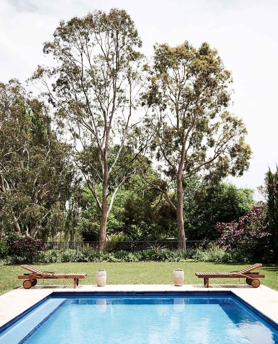 "I have always found it important to be able to look out from the bedroom, through the bullnose verandah, and see a different aspect of the garden," says Margot Shannon, founder of Merchant Campbell in Yass, NSW. ⁠
⁠
While the garden is impressive in itself, her home, a fourth-generation farmhouse dating back to the 1870s, is styled with one-of-a-kind pieces sourced on her travels around the globe. ⁠
⁠
Tap the link in our profile to take a tour. ⁠
⁠
Photography: @lisacohenphoto⁠
Styling: @becksimonstylist⁠
⁠
#farmgarden #poolgoals #farmhousestyledecor #farmhousestyle
